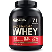 Optimum Nutrition Gold Standard 100% Whey Proteína en Polvo- Glutamina y Aminoácidos Naturales- BCAA- Chocolate y…